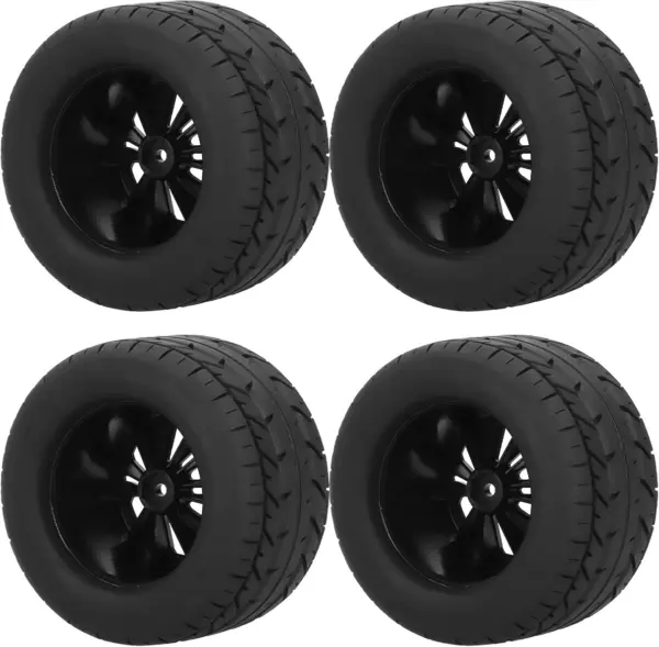 MJX Hyper Go 10208 on-Road Wheels & Tyres (Pre-Glued)