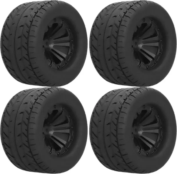 MJX Hyper Go 10208 on-Road Wheels & Tyres (Pre-Glued)