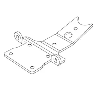 MJX Hyper Go 10208 V1 Rear Chassis Brace - Part Number 1031r