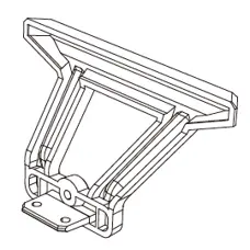MJX Hyper Go 14210 Rear Bumper Deffuser - Part Number 14110c