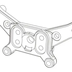 MJX Hyper Go 14209 14210 Front Shock Tower - Part Number 14170b