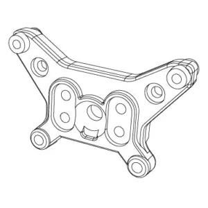 MJX Hyper Go 14211 Front Shock Tower - Part Number 14170c