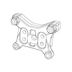 MJX Hyper Go 14301 14302 Front Shock Tower - Part Number 14170
