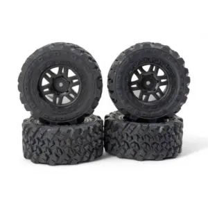 MJX Hyper Go 14209 14210 Off-Road Tyre Wheels 4 Pack - Part Number 14300d1