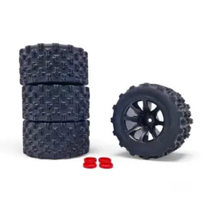 MJX Hyper Go 14209 14210 Off-Road Tyre Wheels 4 Pack - Part Number 14300d2