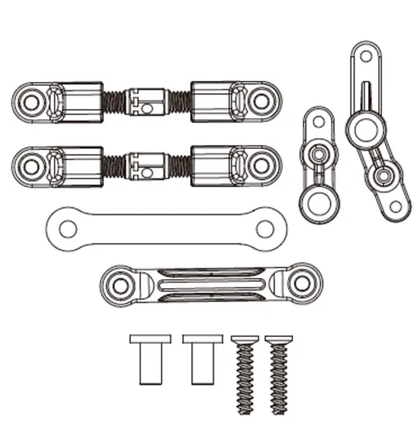 MJX Hyper Go 14209 14210 Complete Steering Set - Part Number 14430c – view 6
