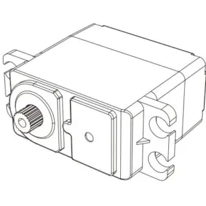MJX Hyper Go 14209 14210 Steering Servo - Part Number 14701b