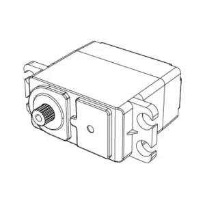 MJX Hyper Go 14211 Metal Gear Steering Servo - Part Number 14701c