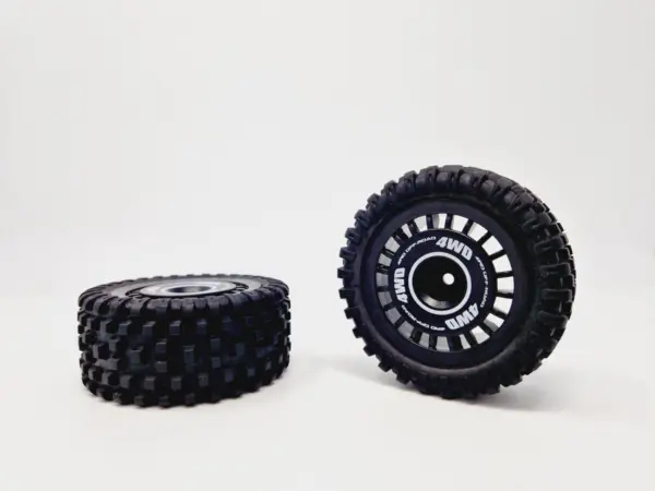 MJX Hyper Go Buggy 16207 Wheels With Tires (Glued) - Part Number 16300c