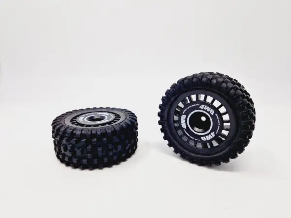 MJX Hyper Go Buggy 16207 Wheels With Tires (Glued) - Part Number 16300c