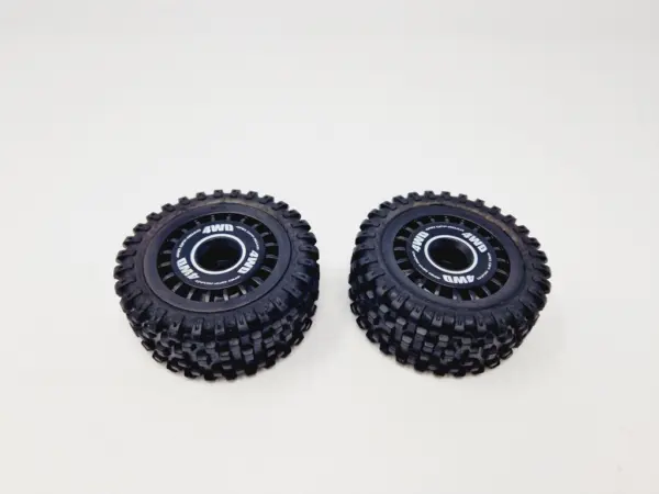 MJX Hyper Go Buggy 16207 Wheels With Tires (Glued) - Part Number 16300c