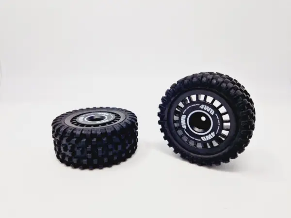 MJX Hyper Go Buggy 16207 Wheels With Tires (Glued) - Part Number 16300c