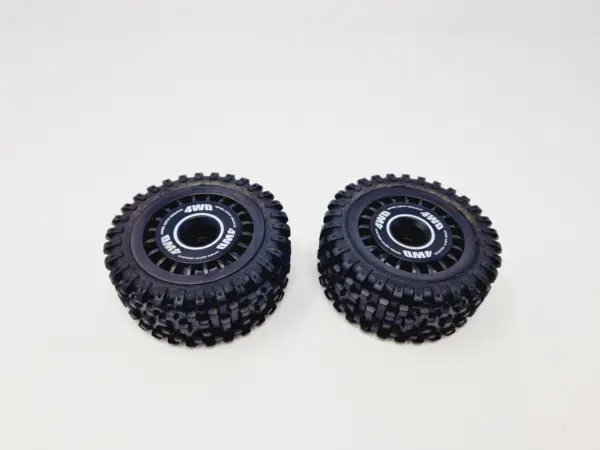 MJX Hyper Go Buggy 16207 Wheels With Tires (Glued) - Part Number 16300c