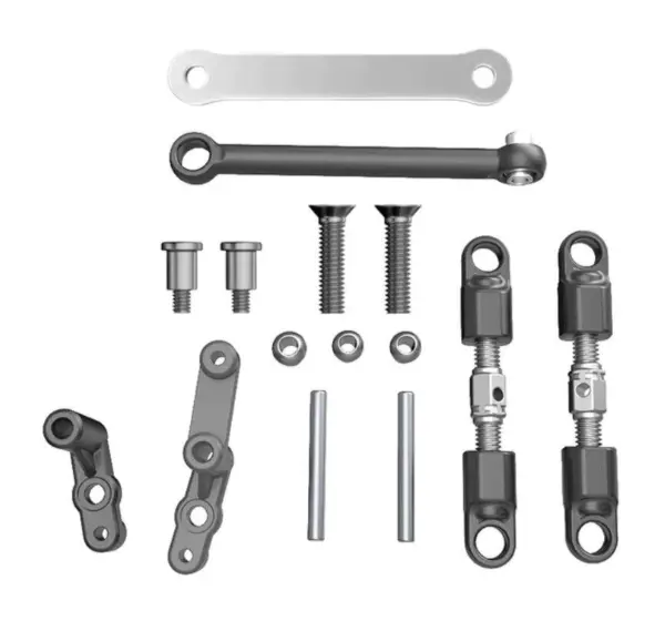 MJX Hyper Go Spare Parts Steering Assembly Fits MJX 1/16th Models - Part 16430s