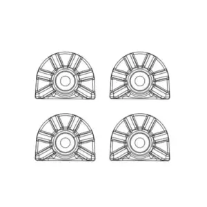 MJX Hyper Go Buggy 16207 Shock Protector Caps - Part Number 1650t