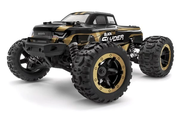 Blackzon Slyder Mt 1/16 4wd Electric Monster Truck - Gold