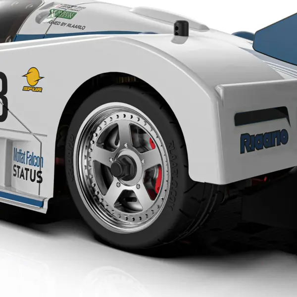 Rlaarlo Ak-787 Carbon Brushless 1:10 Scale Race Car - Blue (2s & 3s Lipo Version)