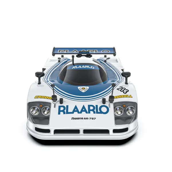Rlaarlo Ak-787 Carbon Brushless 1:10 Scale Race Car - Blue (2s & 3s Lipo Version)