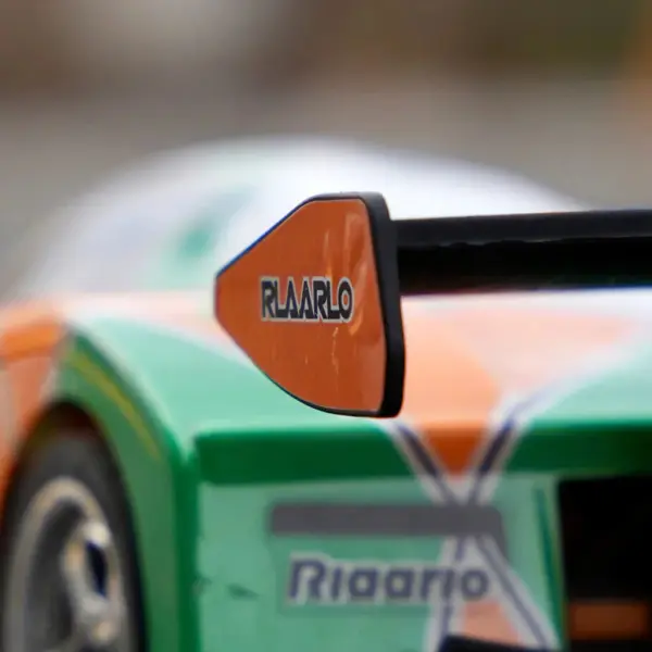 Rlaarlo Ak-787 Carbon Brushless 1:10 Scale Race Car - Orange (Dual Motor Version)