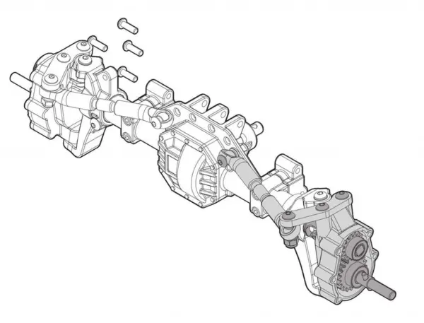 Team Associated Rc10 Trail Truck Portal Kit