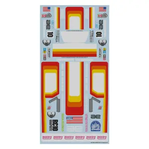 Team Associated Rc10 Graphite Kit Decal Sheet