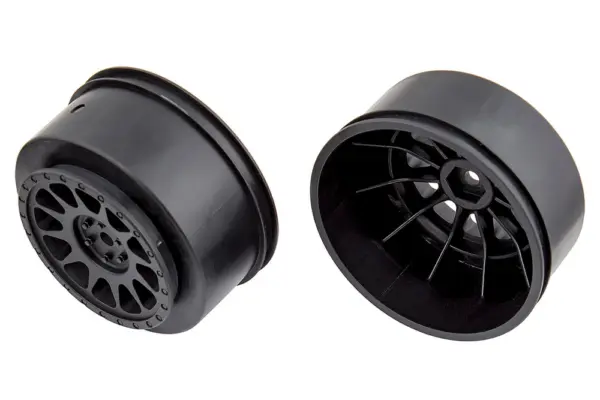Team Associated Prosc10/Rat/ Reflex 'Method' Wheels Black – view 2