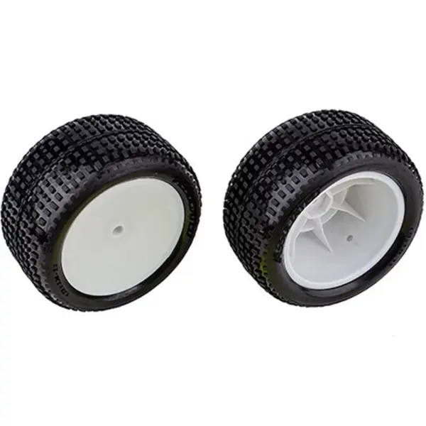 Associated Rb10 RTR Rear Wheels & Tyres Mounted