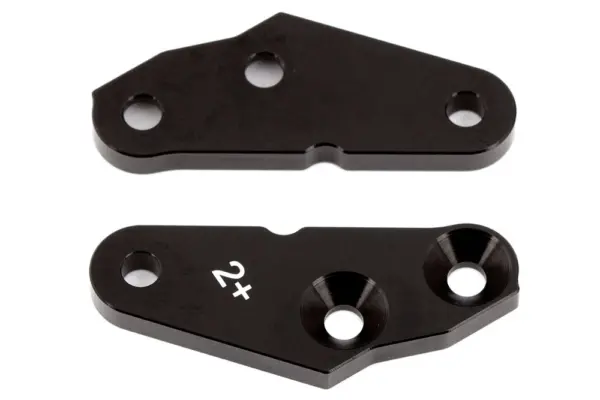 Associated RC8B3.1/RC8B3.2 Ft Steering Block Arms +2 Degree Aluminium