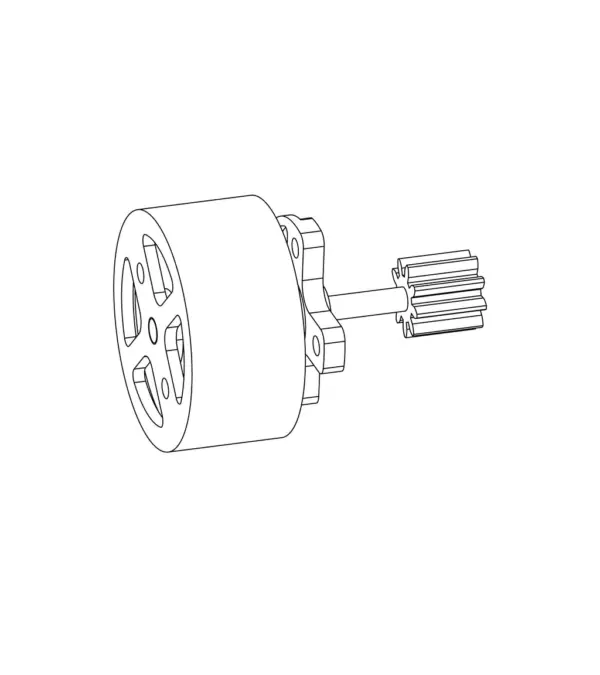 MJX Hyper Go 20208 Brushless Outrunner Motor - Part Number B1806 – view 2