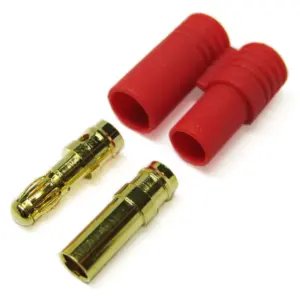 Etronix 3.5MM Gold Connector W/Housing