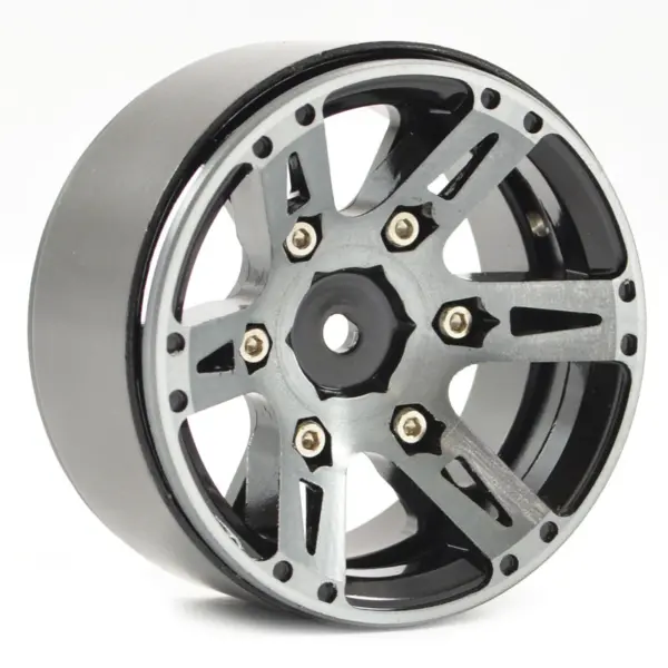 Fastrax 1.9" Heavyweight Split 6-Spoke Alloy Beadlock Wheels
