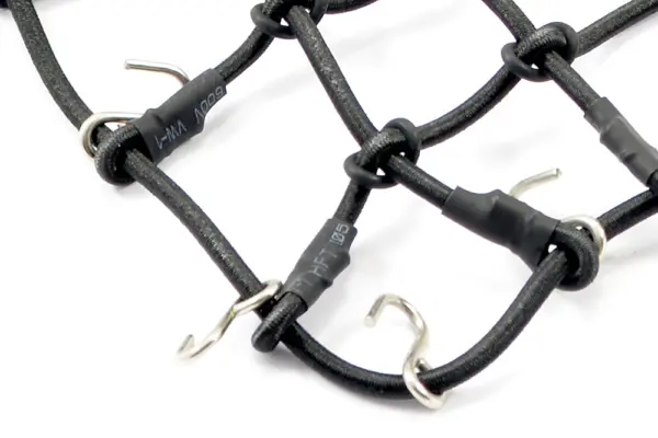 Fastrax Luggage Net W/Hooks L190mm X W110mm (Unstretched)