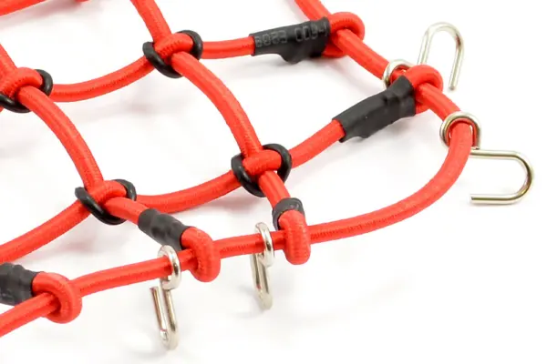 Fastrax Luggage Net W/Hooks L190mm X W110mm (Unstretched)