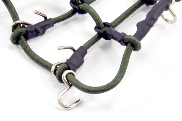 Fastrax Luggage Net W/Hooks L130mm X W110mm (Unstretched)