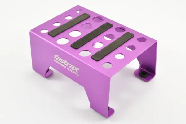 Fastrax Universal Aluminium Car Stand Purple