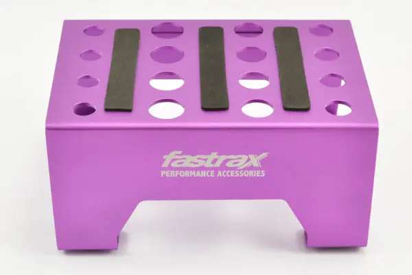 Fastrax Universal Aluminium Car Stand Purple