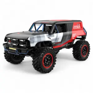 MJX H12p Brushless 1:12th Scale Crawler Truck (2s Lipo Version) - Ford Bronco R