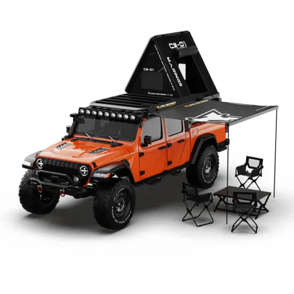 Rlaarlo Jk07 Pro Brushless 1:7 Scale Crawler Truck - Orange (2s & 3s Lipo Version)