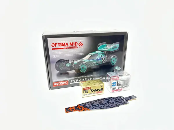 Kyosho Optima Mid'87 60th Anni 4WD 1:10 60th Le Mans 240 Gold Edition