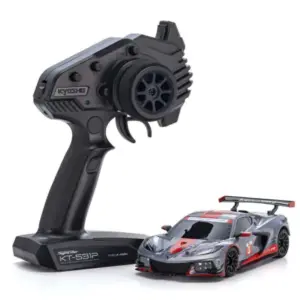 Kyosho Mini-Z MR04 RWD Corvette C8-R Gun Metal/Red (W-Mm/Kt531p)