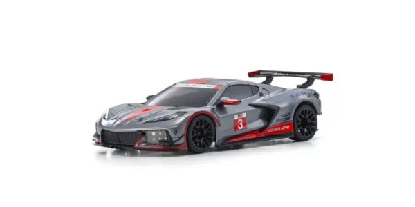 Kyosho Mini-Z MR04 RWD Corvette C8-R Gun Metal/Red (W-Mm/Kt531p)