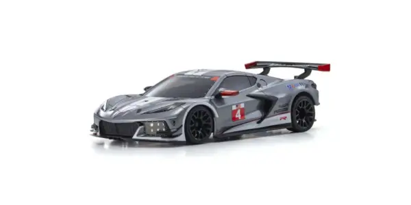 Kyosho Mini-Z MR04 RWD Corvette C8-R Gun Metal/White (W-Mm/Kt531p)