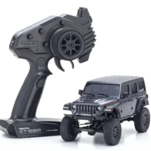 Mini-Z 4X4 MX-01 Jeep Wrangler Rubicon Granite Metallic (KT531P)