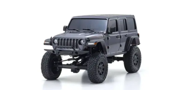 Mini-Z 4X4 MX-01 Jeep Wrangler Rubicon Granite Metallic (KT531P)