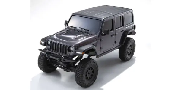 Mini-Z 4X4 MX-01 Jeep Wrangler Rubicon Granite Metallic (KT531P)