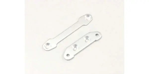 Kyosho Optima Front Suspension Plate Set (2) Silver