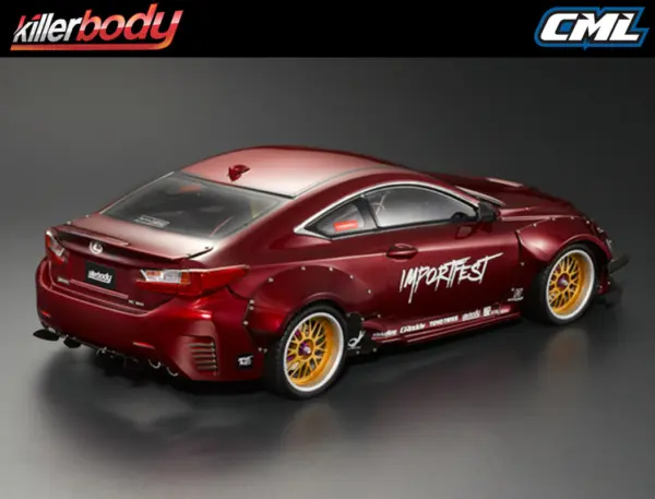 Killerbody Lexus Rc F 195mm Wide Body Full Kit Bodyshell