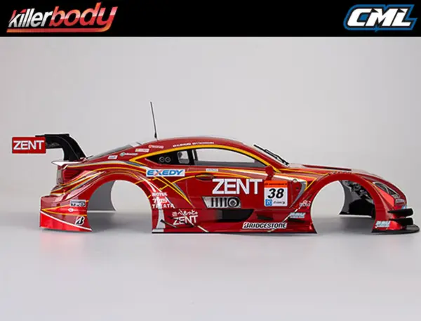 Killerbody Zent Cerumo Rc F Finished Bodyshell 1/10th