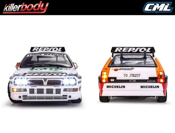 Killerbody Lancia Delta Repsol '93 Rally Kit on Venus Chassis