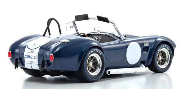 Kyosho 1:18 Shelby Cobra 427 S/C Spider 1962 Dark Blue-White